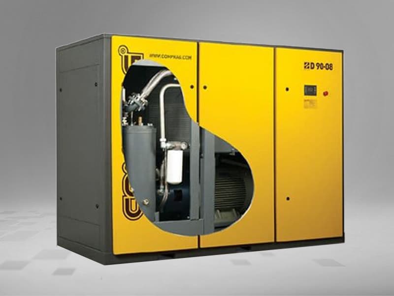 Ремонт винтового компрессора Comprag