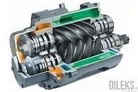 Винтовой блок Atlas Copco C106 1616646680 | DILEKS.RU