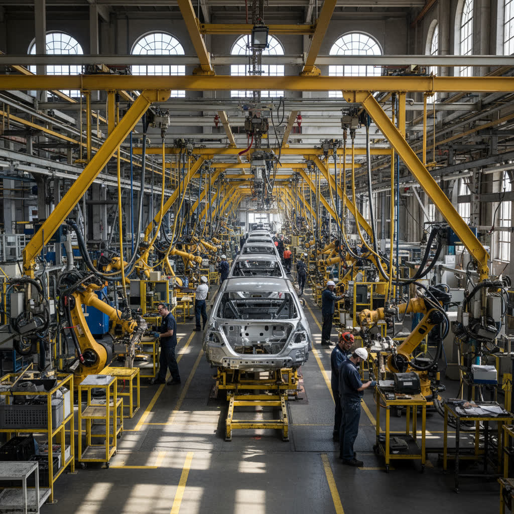 Компрессорная станция для питания станков с ЧПУ